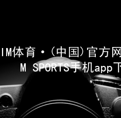 IM体育·(中国)官方网站-IM SPORTS手机app下载IM体育官方网站平台